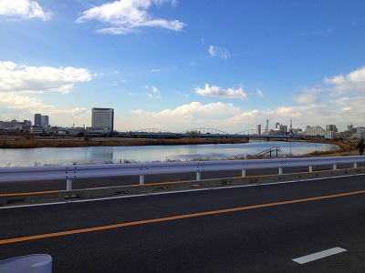 澄み切った大晦日でした☆　自転車で「リンリンリ～ン♪」愛する多摩川から、我が川崎を眺める☆